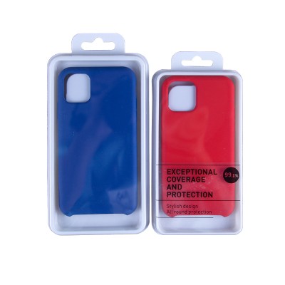 Fast delivery transparent PVC packaging for all iPhone cases Ready to ship phone case packaging box